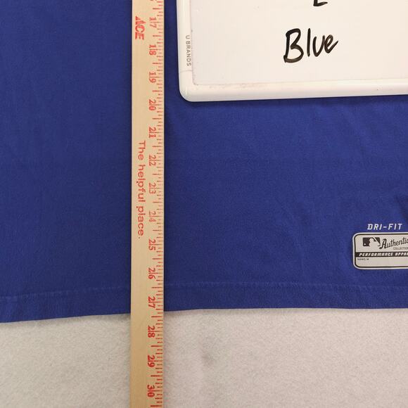 Nike Texas Rangers Casual Graphic Cew Neck Baseball T Shirt Mens Size L Blue - Picture 9 of 10